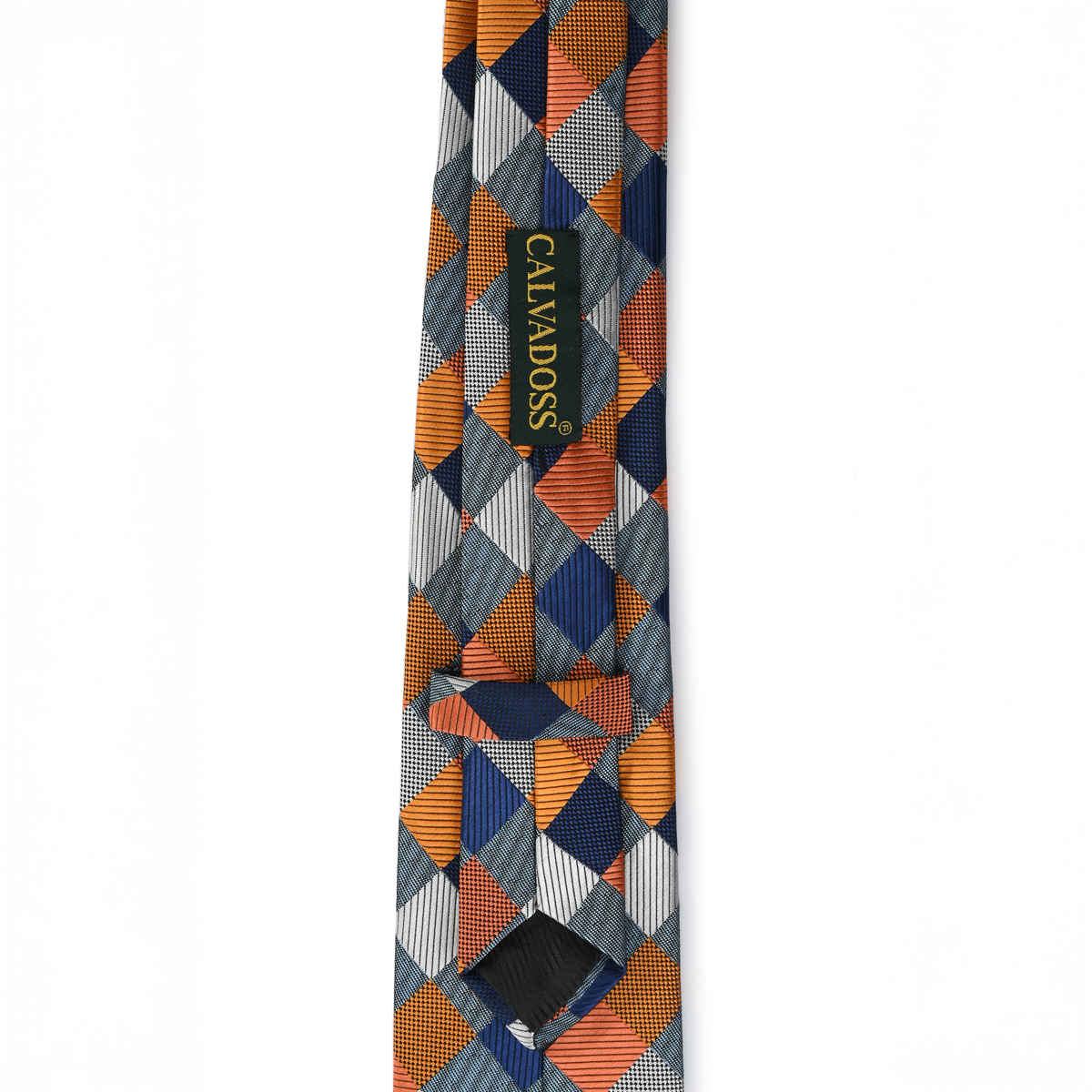 Calvadoss Men's Checked Broad Tie | CALT-2194 | Multi Colour