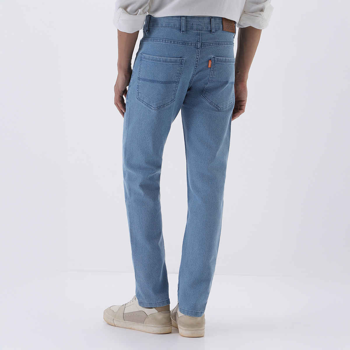 Urbano Fashion Men's Jeans Slim Fit Stretchable | Light Blue | 30