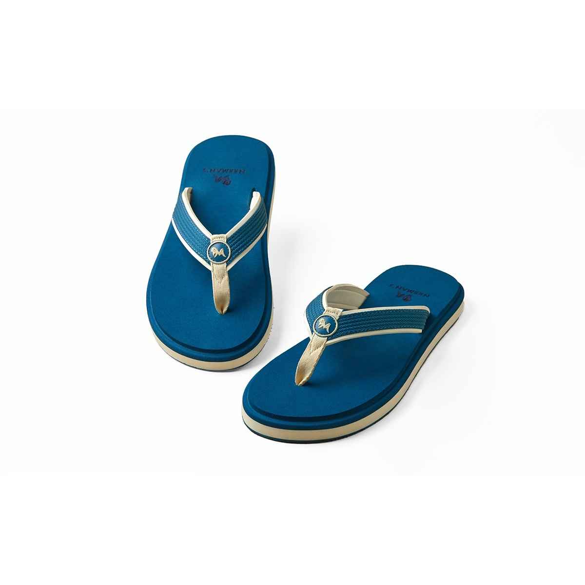 Neeman's Eco Fluffy Men's Rubber Flip Flops - UK 9 | Ultra Soft