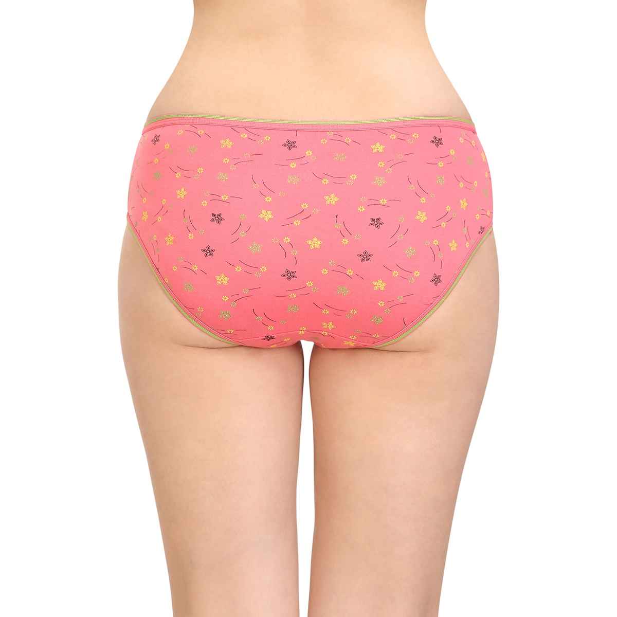 Bodycare Women s Cotton Floral Briefs | Pack of 3 I Assorted - 80