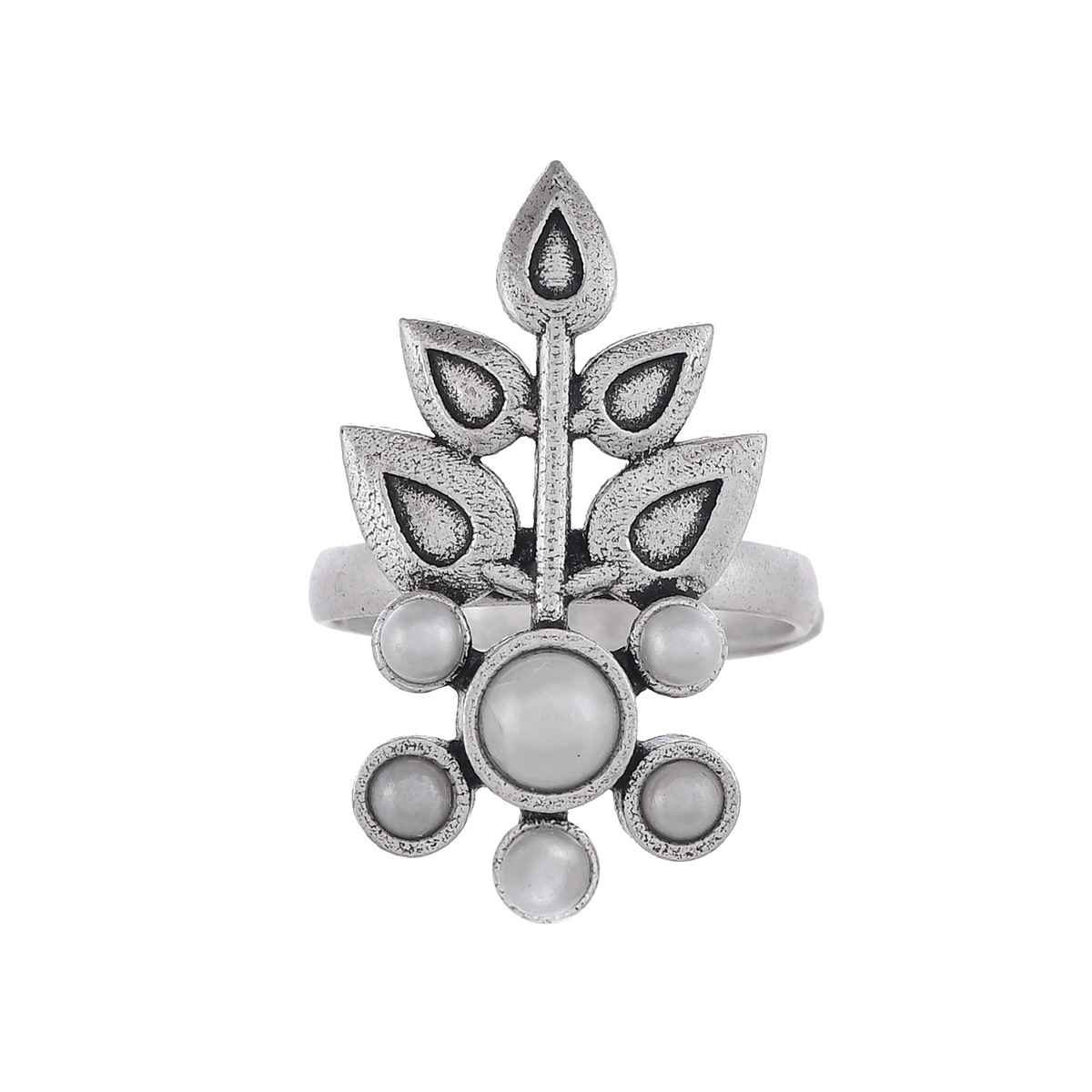Voylla Fresh Fern Rue Ring