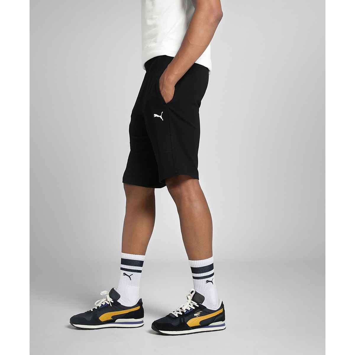 Puma Men's ESS Logo Shorts | Black | XXL