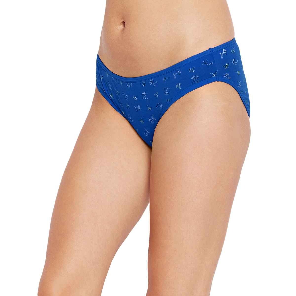 Bodycare Cotton Floral Bikini - Pack of 3 I Assorted-100