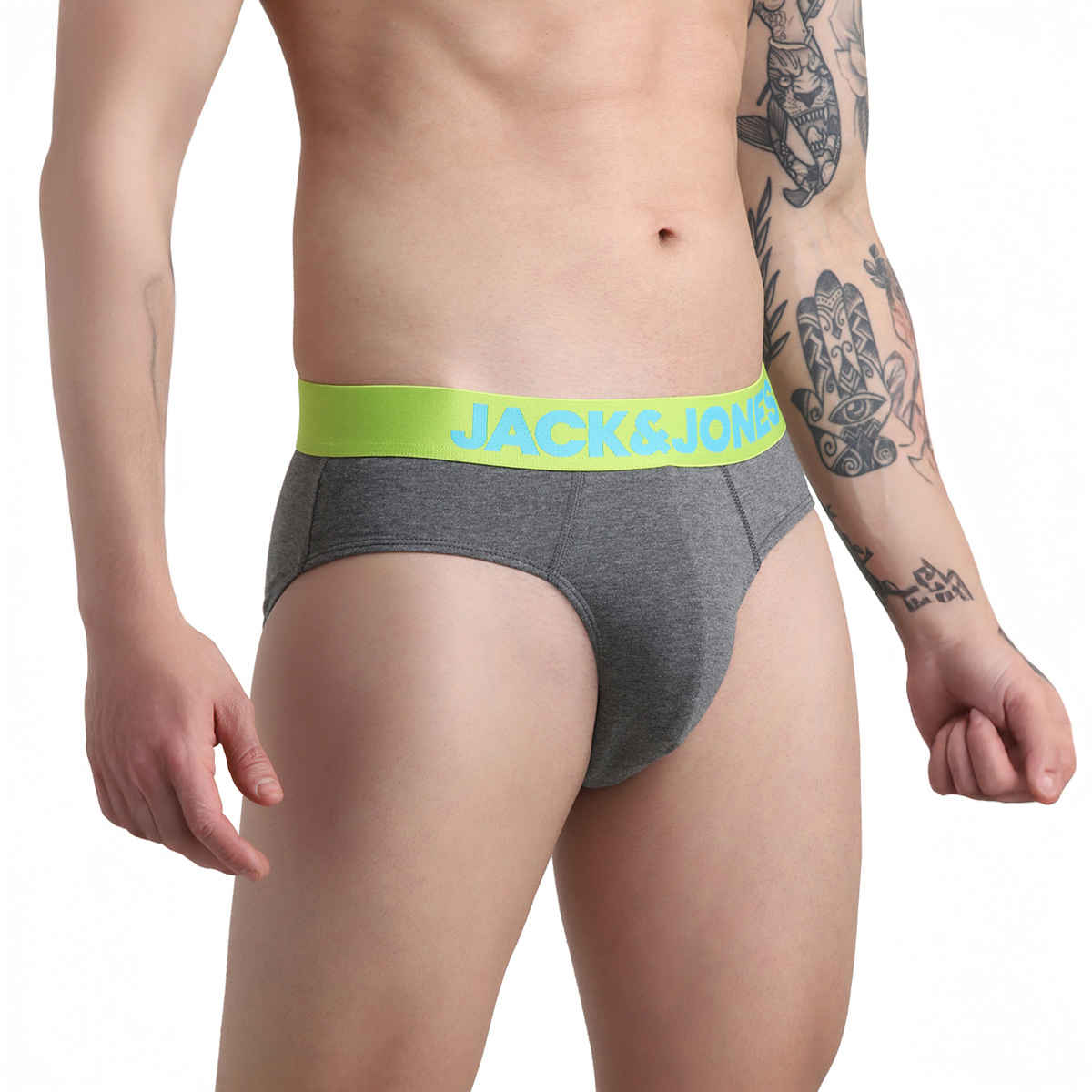 JACK & JONES Mark Briefs Dark Grey Melange XL