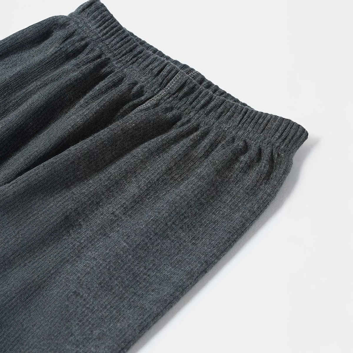 Jockey KT01 Kid's Boy/Girl Super Combed Cotton Rich Thermal Long John | Grey-9-10 Yr