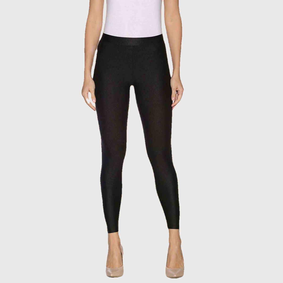 Twin Birds Women's Shimmer Legging | Black Pearl - L
