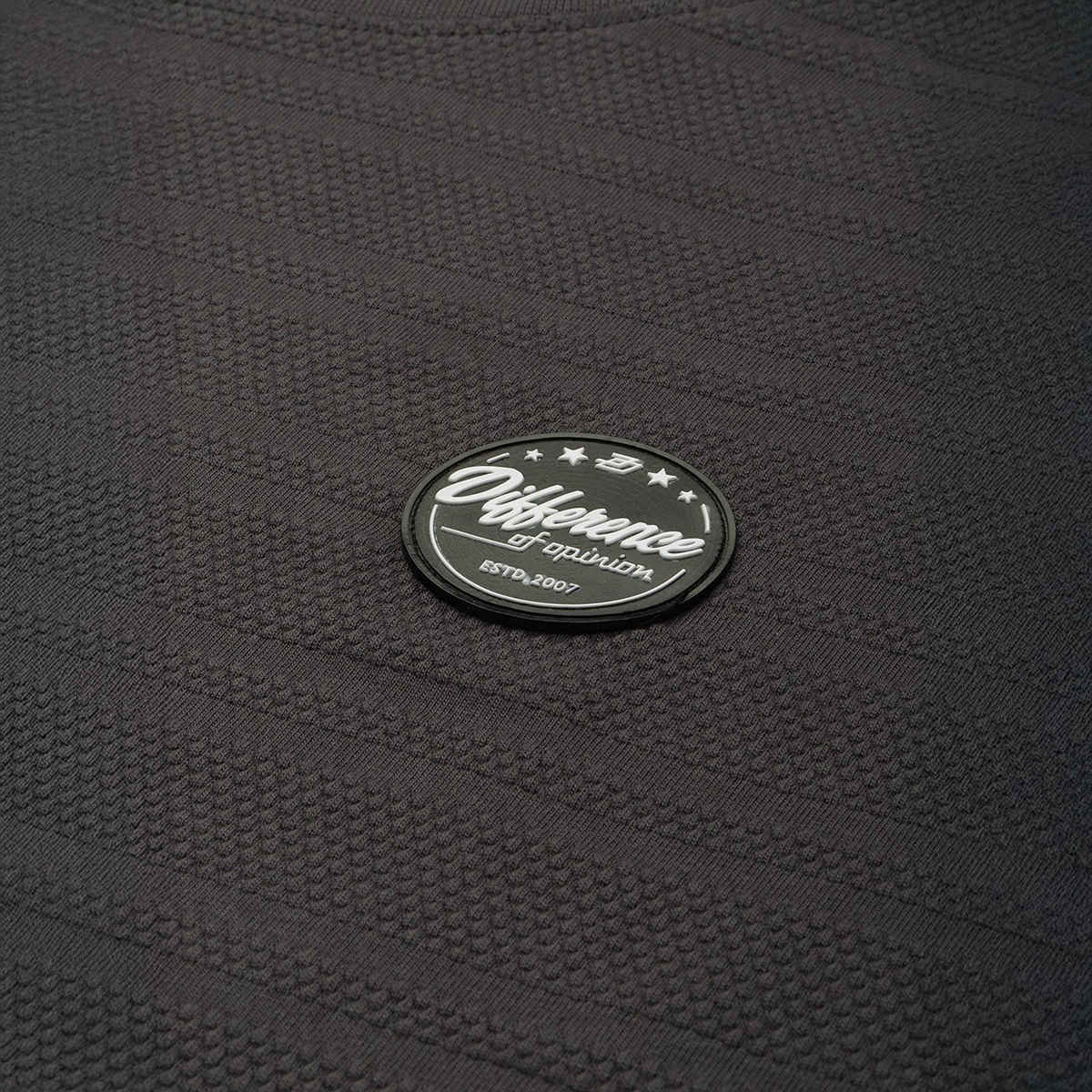 Difference of Opinion Men T-shirt - Dark Grey | Classic Fit | M