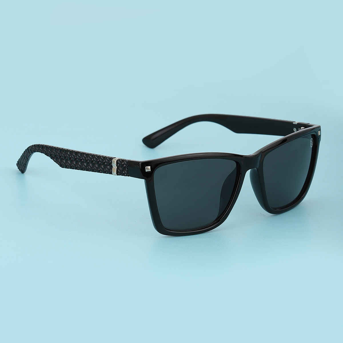 Carlton London Unisex Rectangle Sunglass