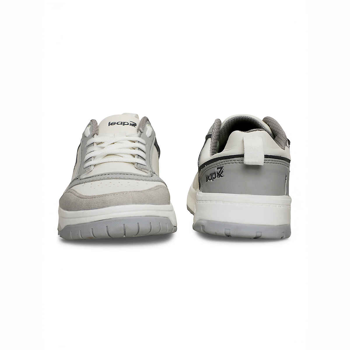 Liberty Apparel Men's Leap7X Amazer-10E Sporty Casual Sneaker | White - UK 9