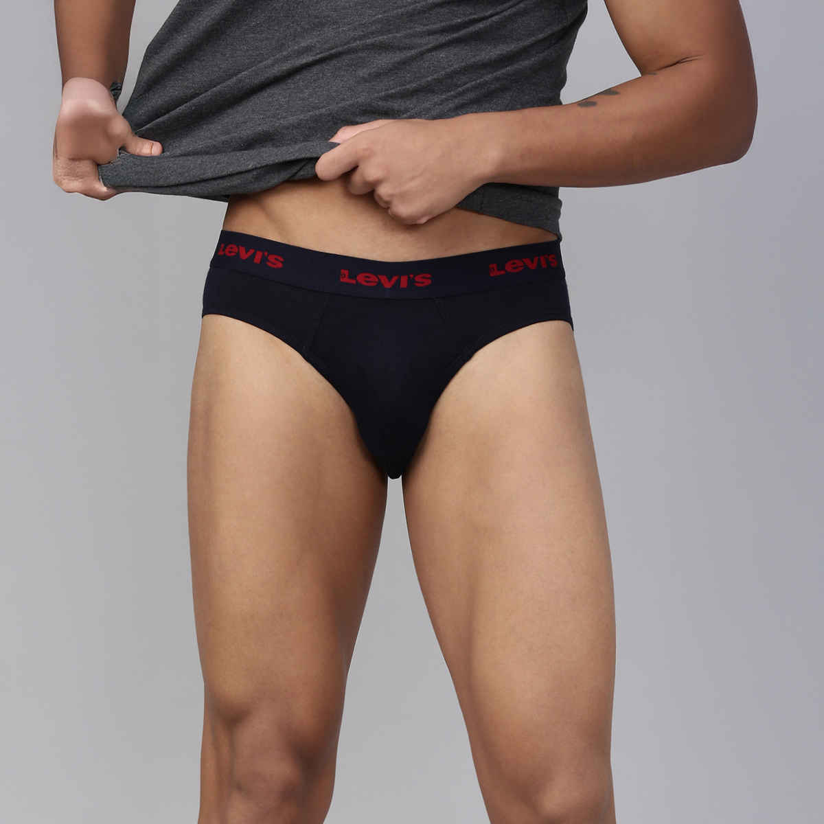 Levi's 009 Men's Neo Brief | Contoured Double Pouch | Navy | M