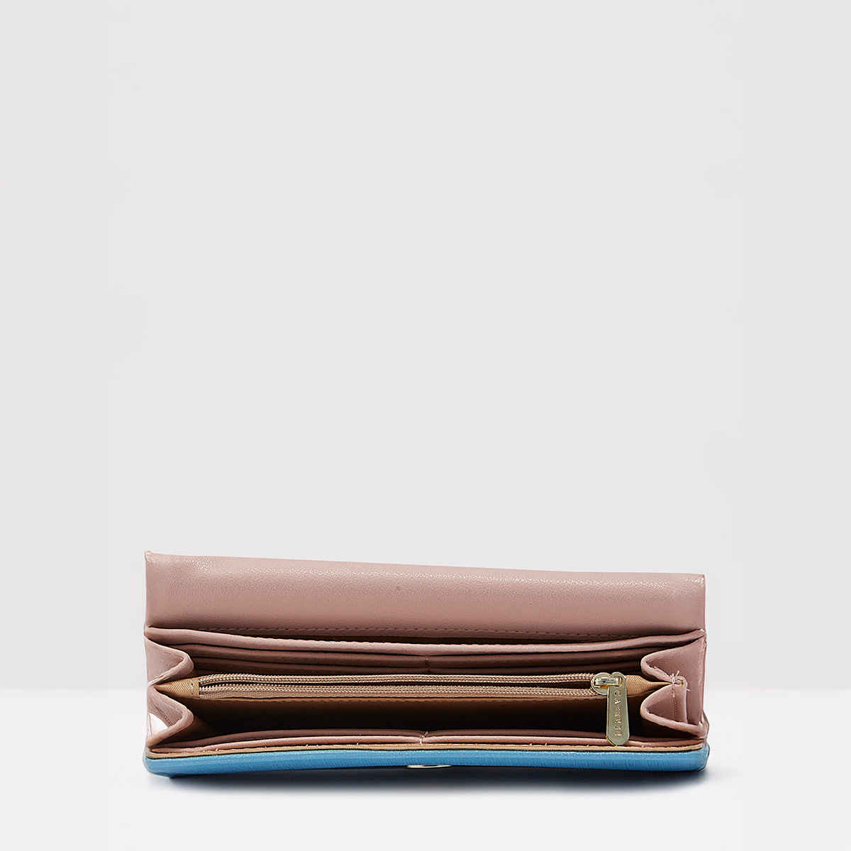 Caprese Women's Emerie Flaover Wallet | Blue - Medium
