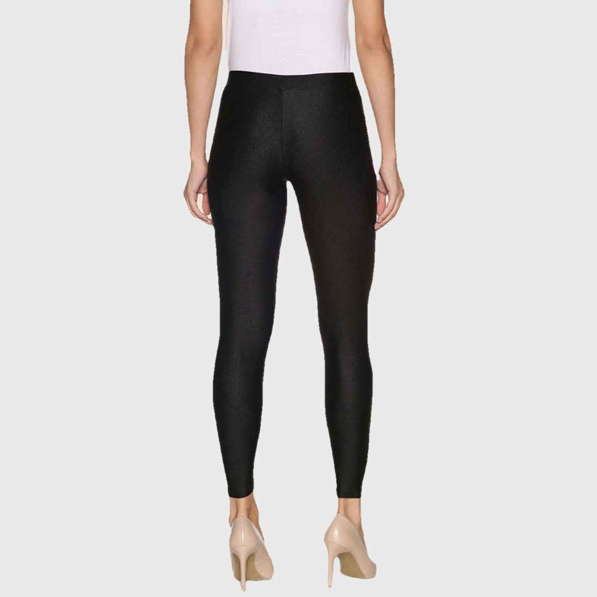 Twin Birds Women's Shimmer Legging | Black Pearl - L