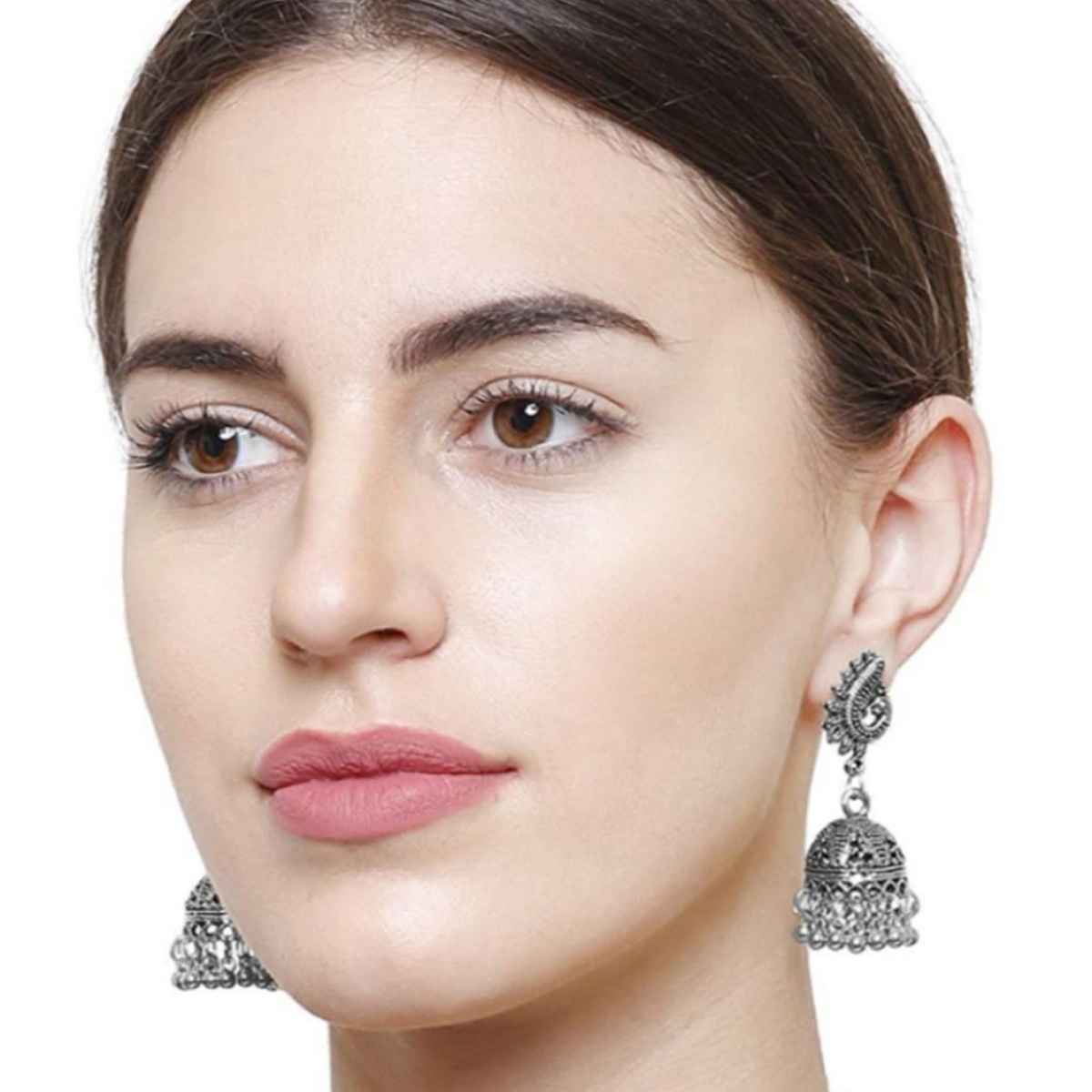 YouBella Jewellery Earrings Afghani Jhumka earrings ear rings for Girls & Women (YBEAR - 32205)