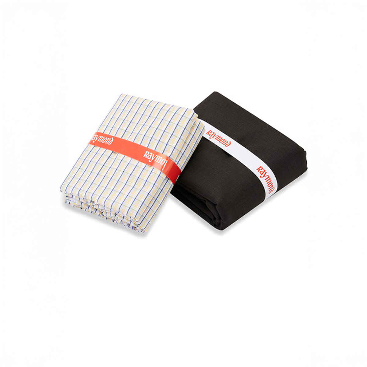 Ready To Stich -Raymond Gift Pack Yellow Check Shirt Coffee Pant