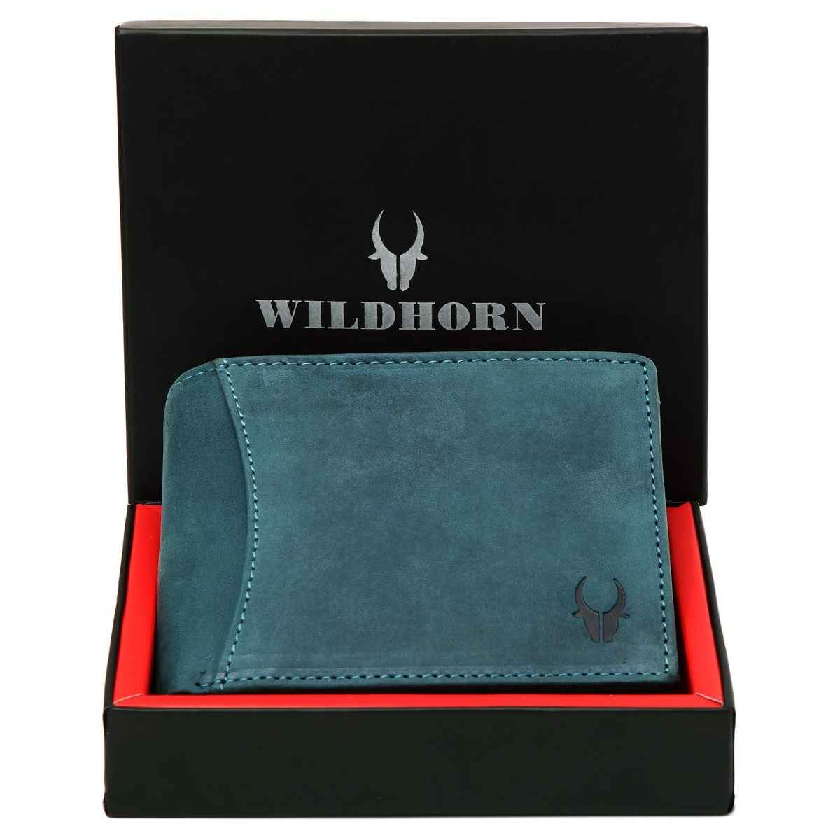 Wildhorn Men's Leather Wallet | Blue