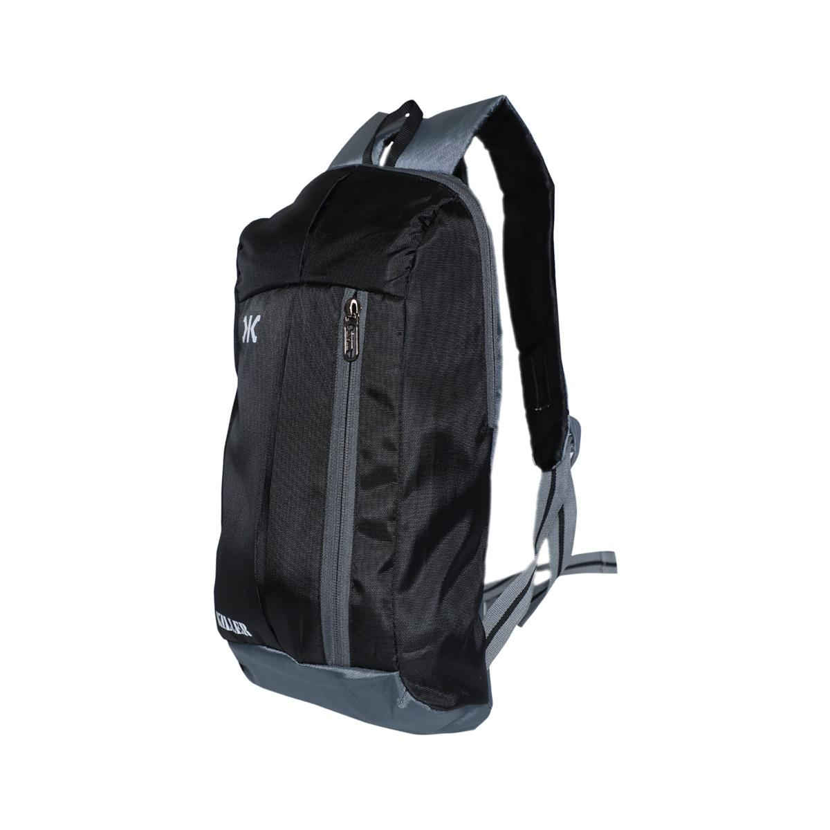Killer Unisex Solid Polyester 25 L Padded Shoulder Strap Mini Backpack | Black - 15.6 Inches