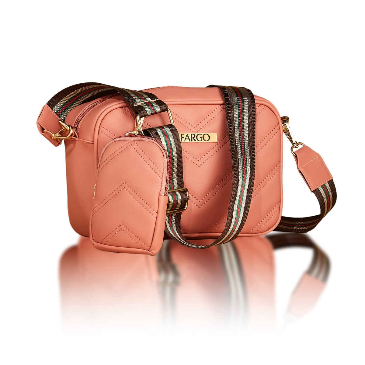 Fargo Women's Premium Sling Bag | Pink