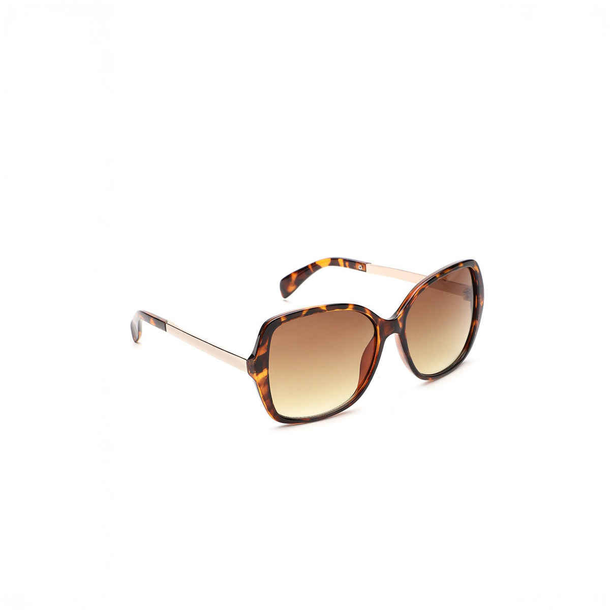 Carlton London Women Yellow Lens & Brown Oversized Sunglasses UV Protected Lens CLSW007