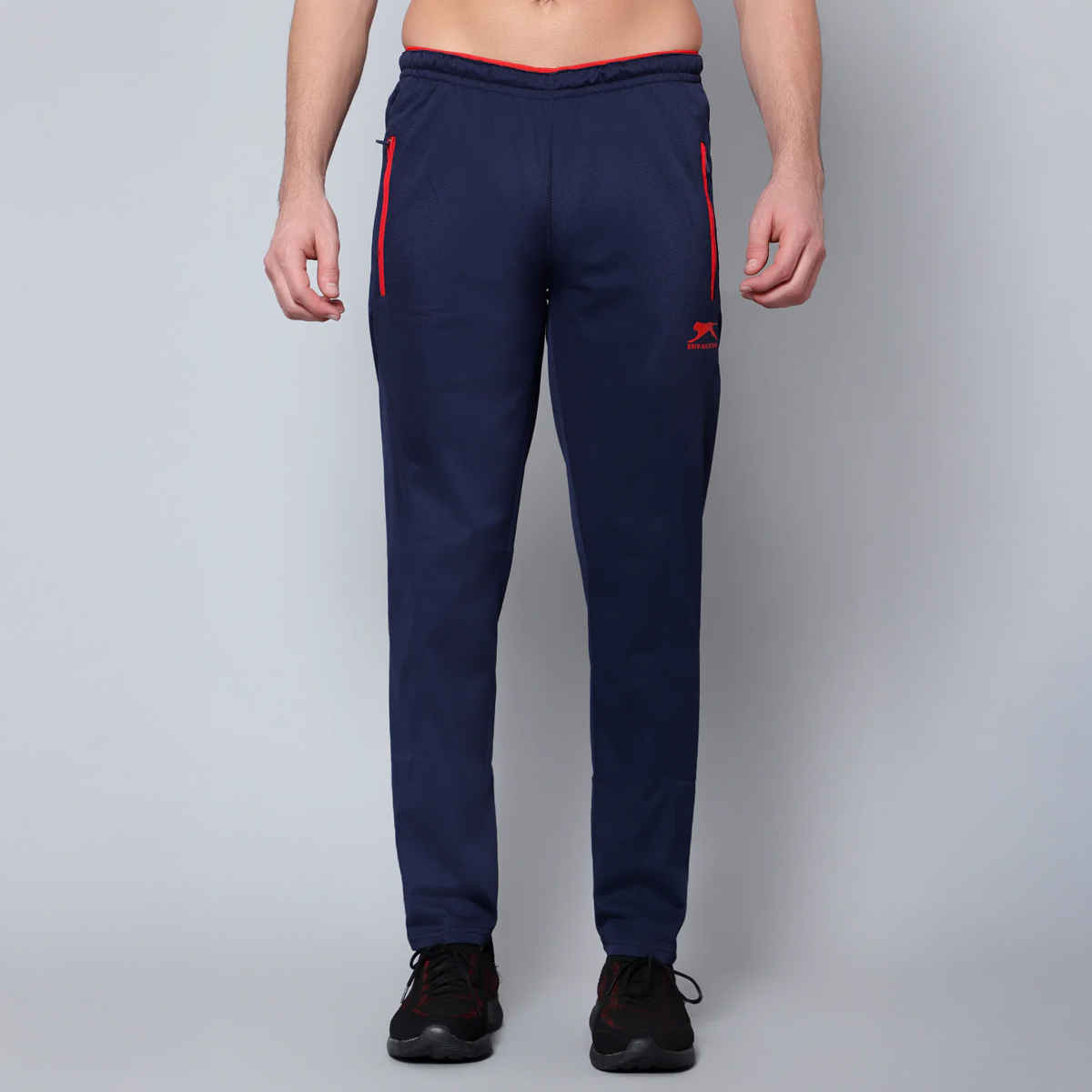 Shiv Naresh Men's Trackpant | 594 - Navy-Red | XL