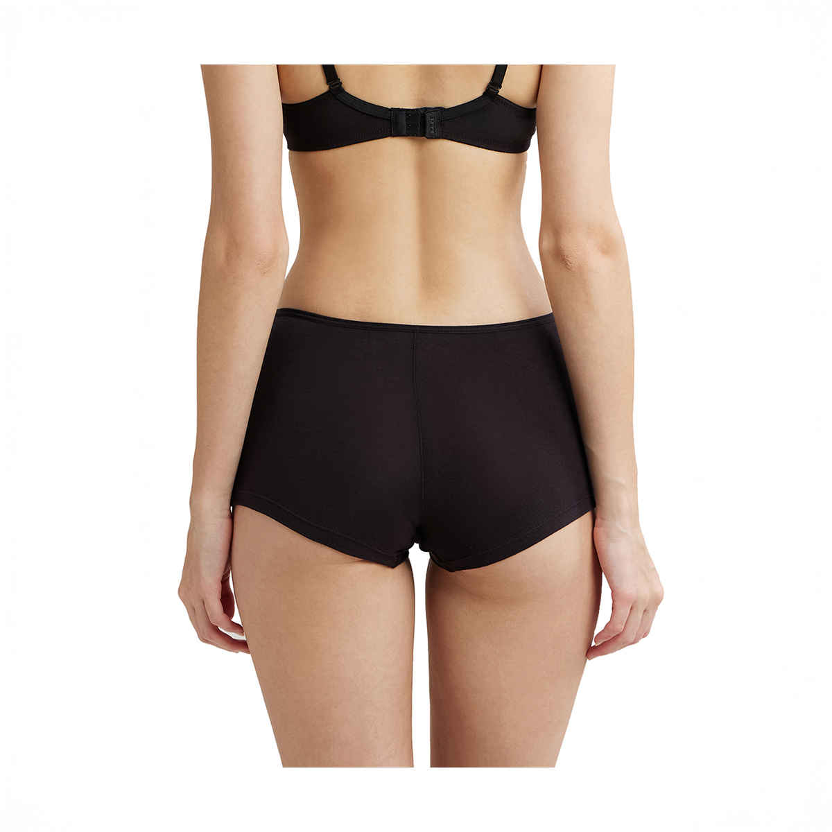 Jockey SS04 Women's High Coverage Super Combed Cotton Elastane Stretch Mid Waist Underwear BoyShorts with Concealed Waistband and StayFresh Treatment