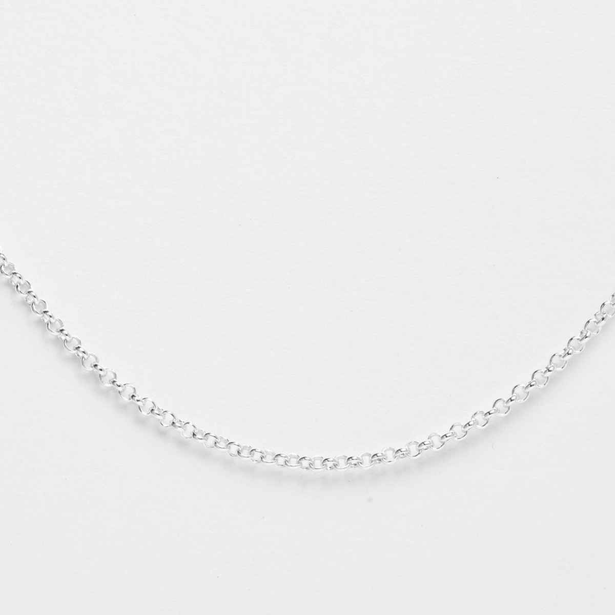 Clara Pure 925 Sterling Silver Cable Men Chain Necklace In 24 inches
