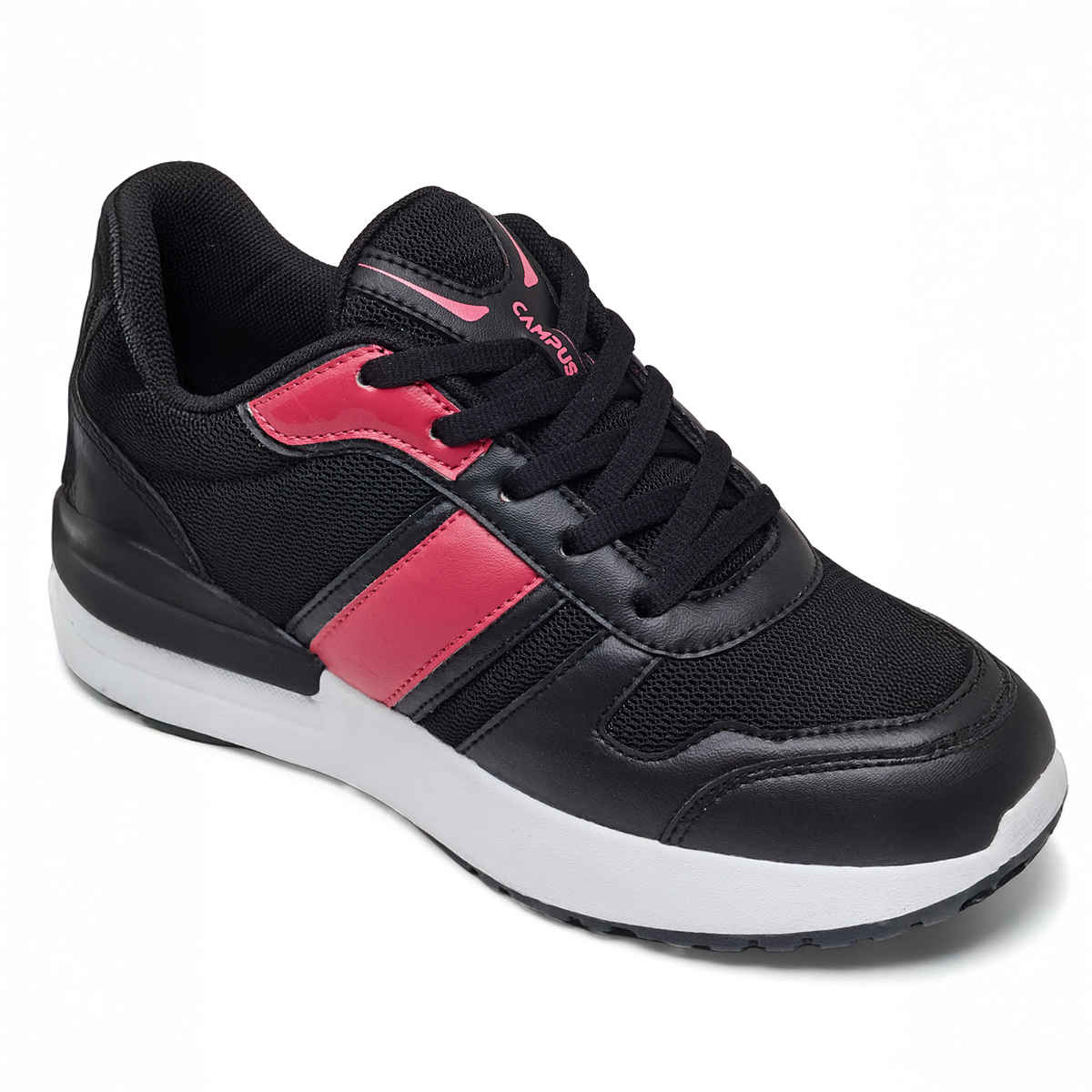 Campus Women's Sneakers | NIGMA | Black and Red - UK 6