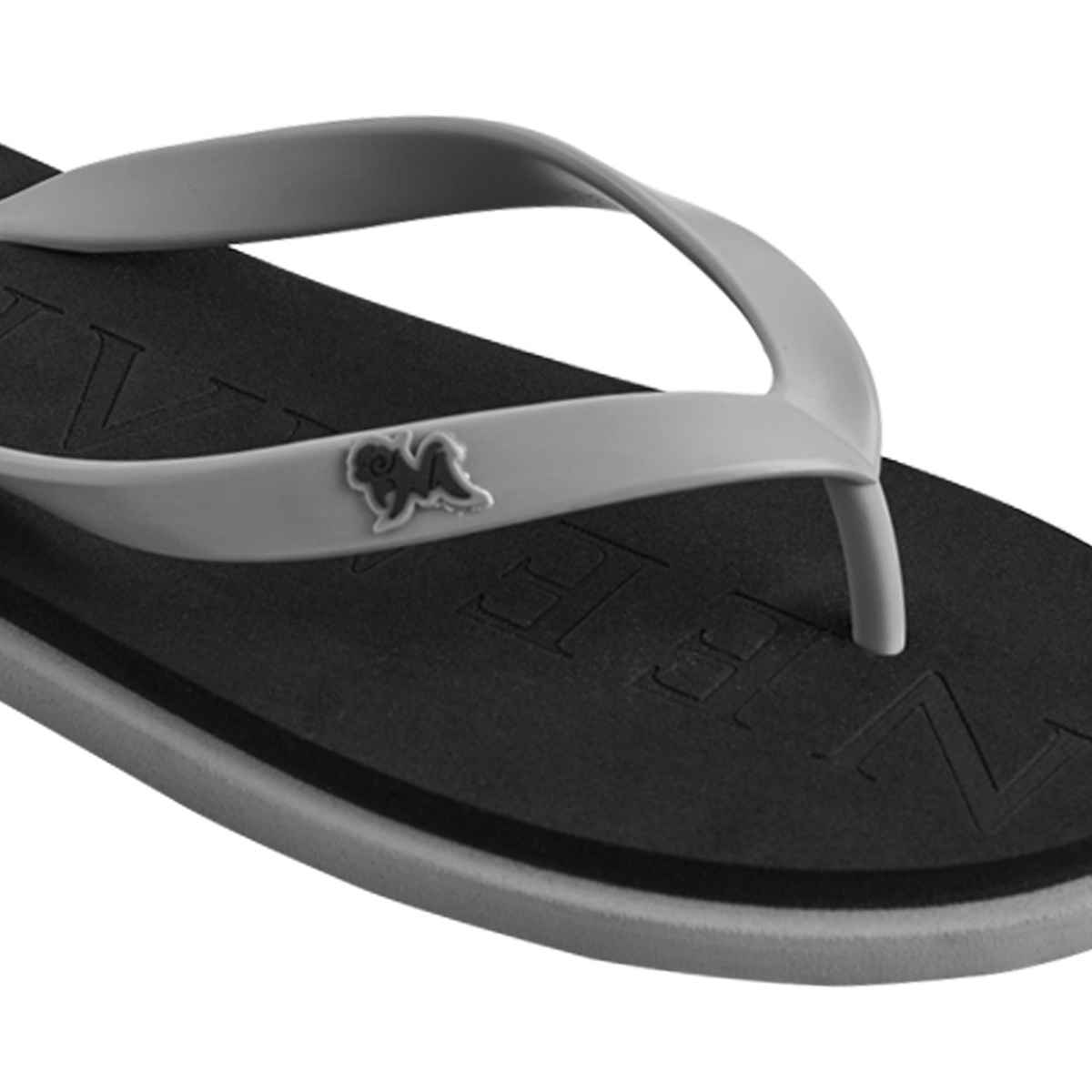 Neemans Unisex Eco Classic Slippers | Black with Grey - UK 5
