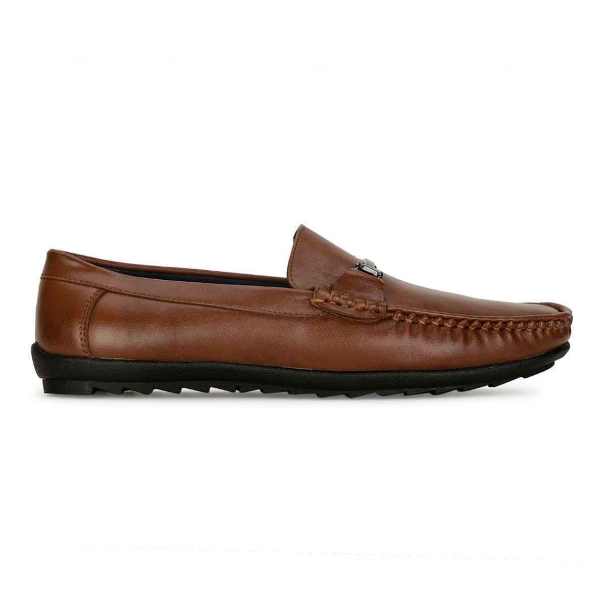 Bata Brown Moccassins For Men - 10