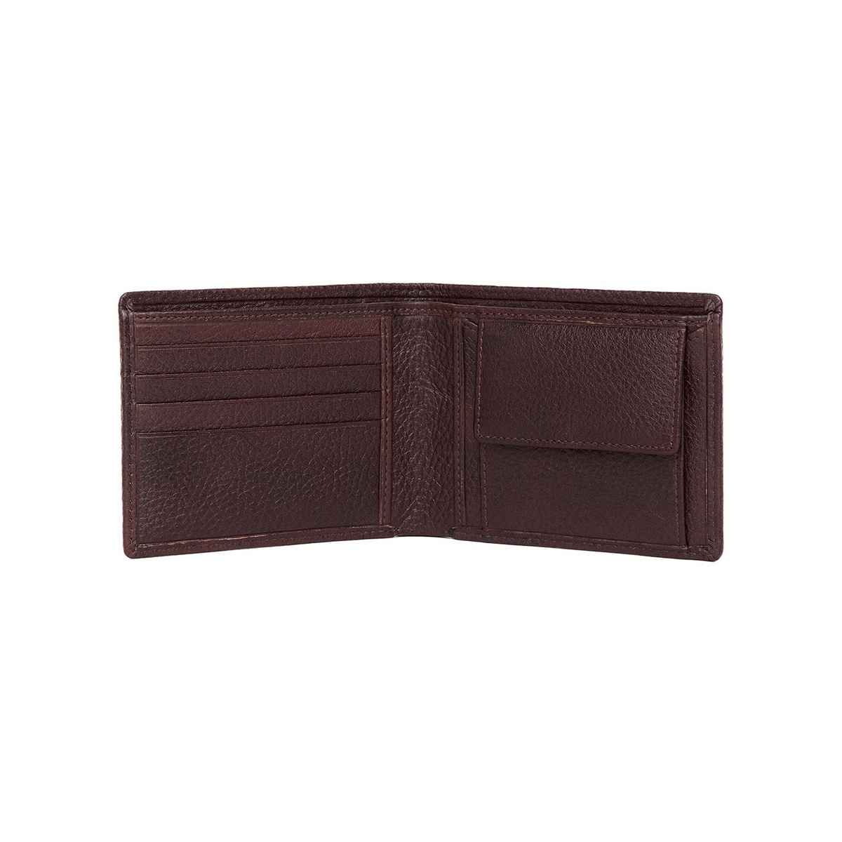 Wildhorn Men'S Solid Genuine Leather Wallet And Belt Combo | Maroon - One Size (1pc) & Ocean Munich Beer Mug (355Ml, 2Pcs) (2pc) Combo