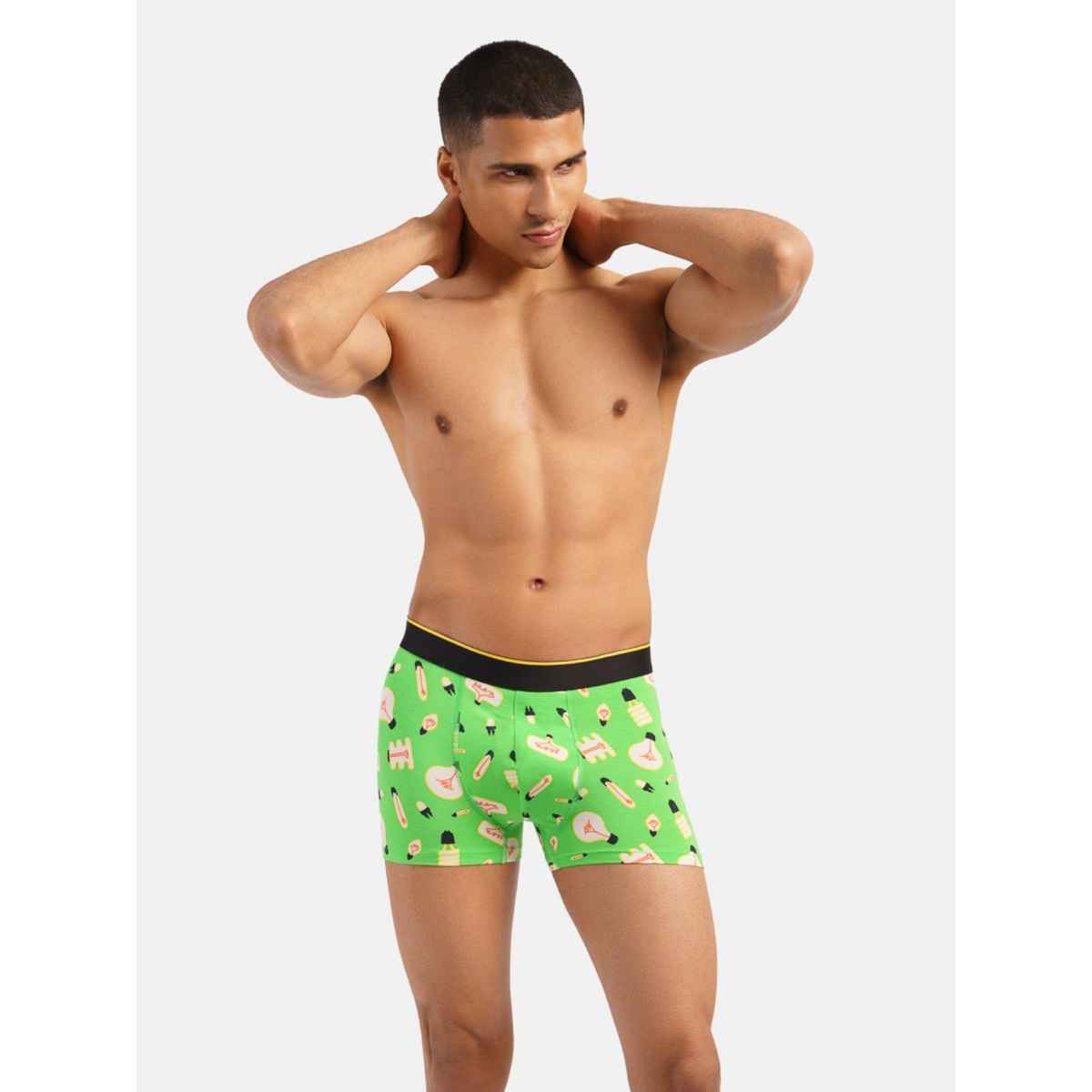 Bummer Men's Printed Micro Modal Trunk Underwear - L