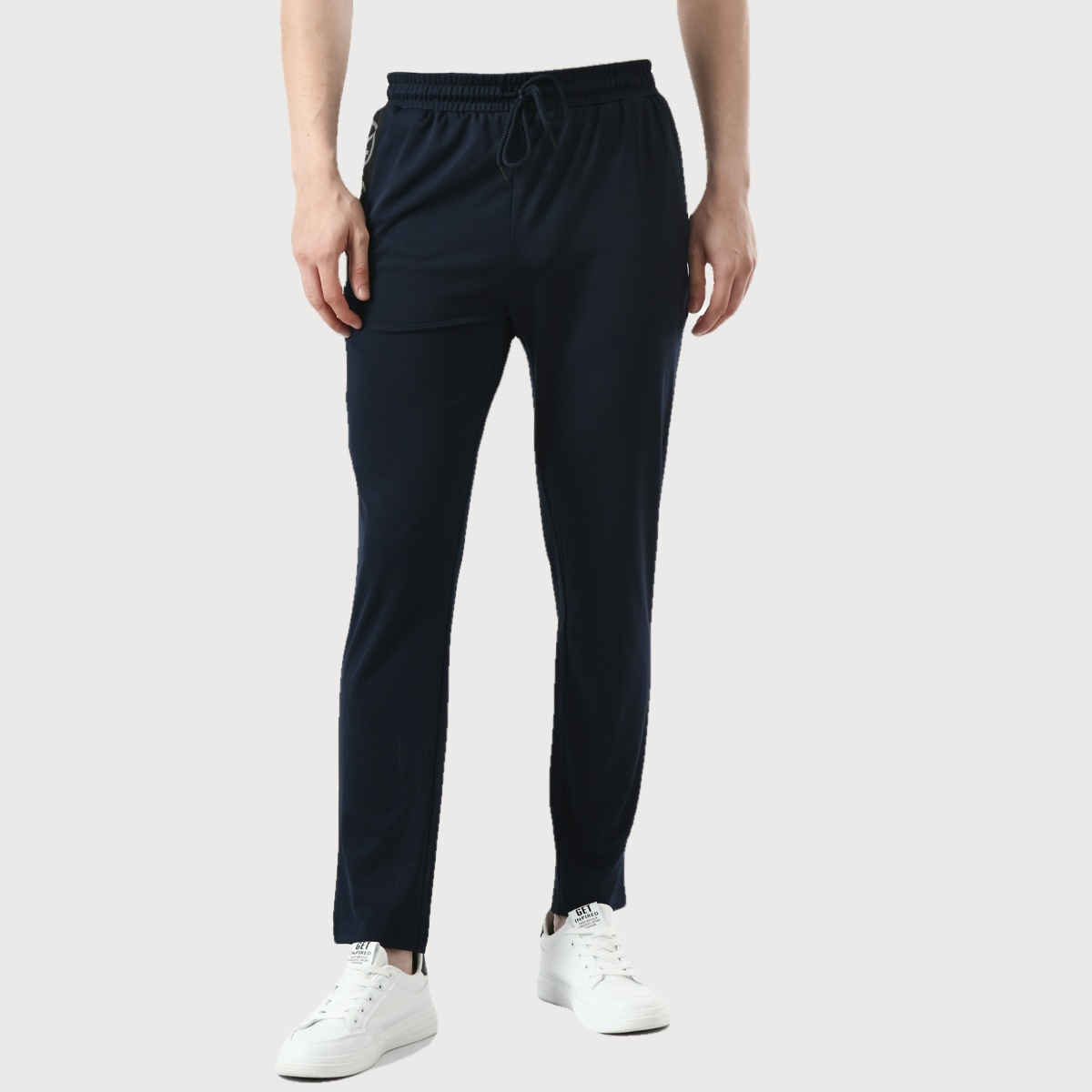 PlayR Men's Running Accu-Run Lower 92% Polyester 8% Spandex | Blue Melange - L