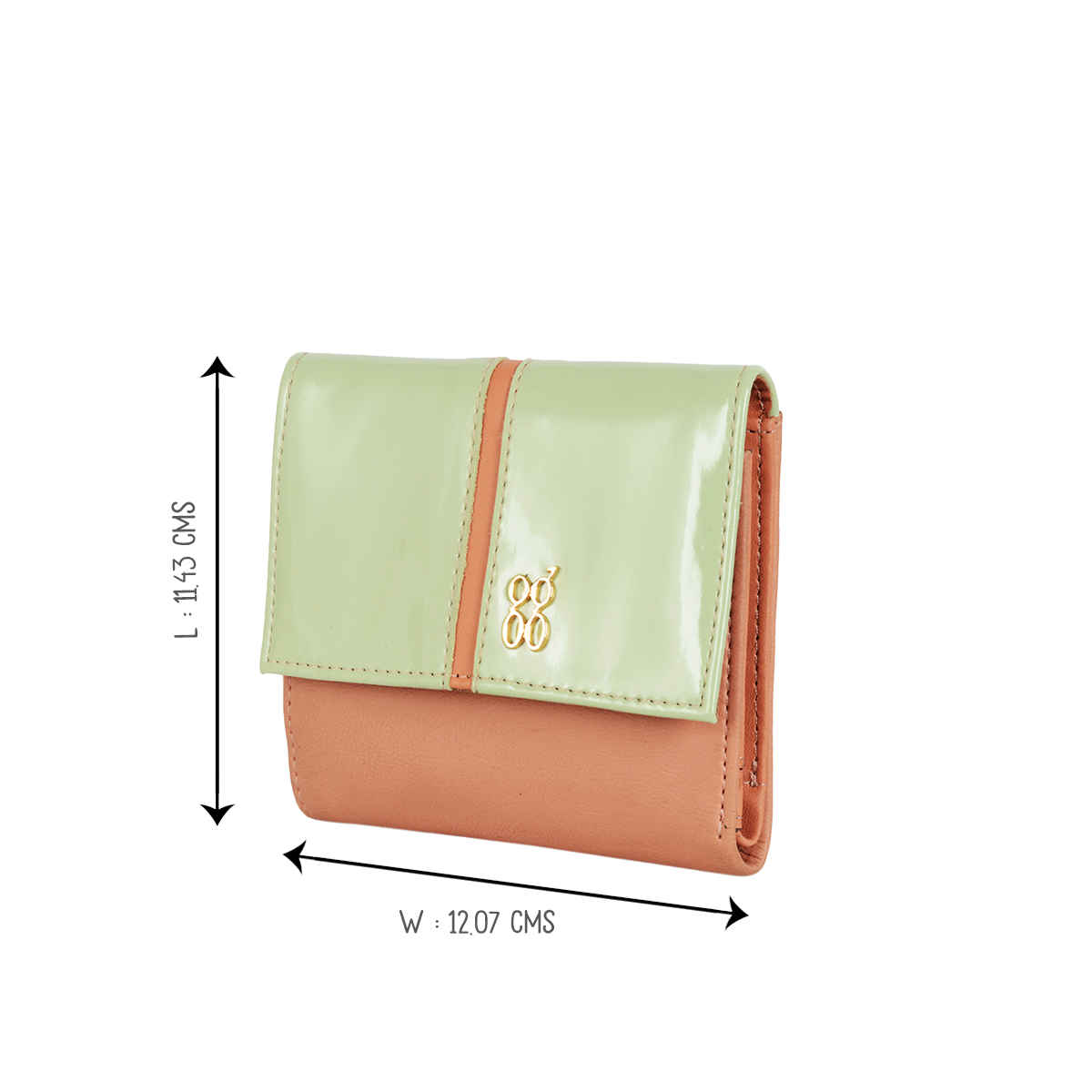 Baggit India Pvt Ltd | Women Small Pink Three Fold Wallet