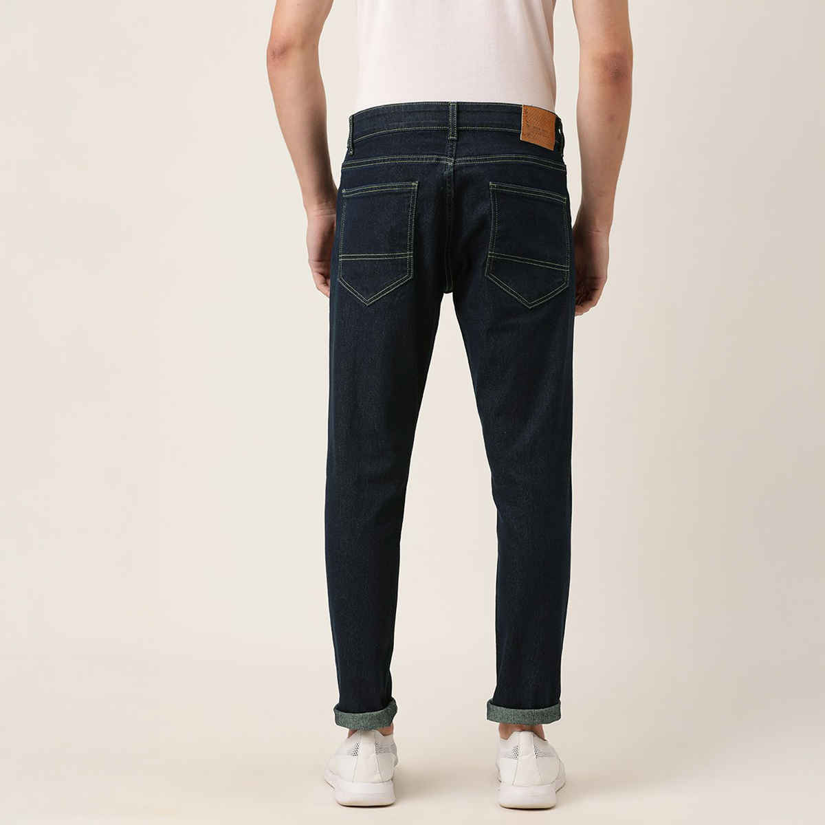 The Indian Garage Co Slim Fit Casual Jeans | Blue - 30