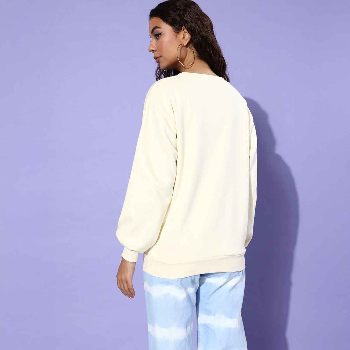 Dillinger Women's Sweatshirt | Dlwmnswt048W | White - S