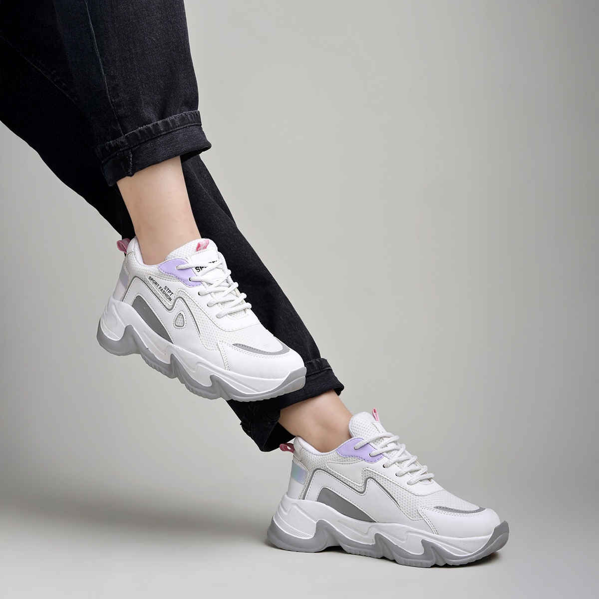 Shoetopia Daily Wear Casual Sports Shoe Sneakers Casuals For Women | UK 5