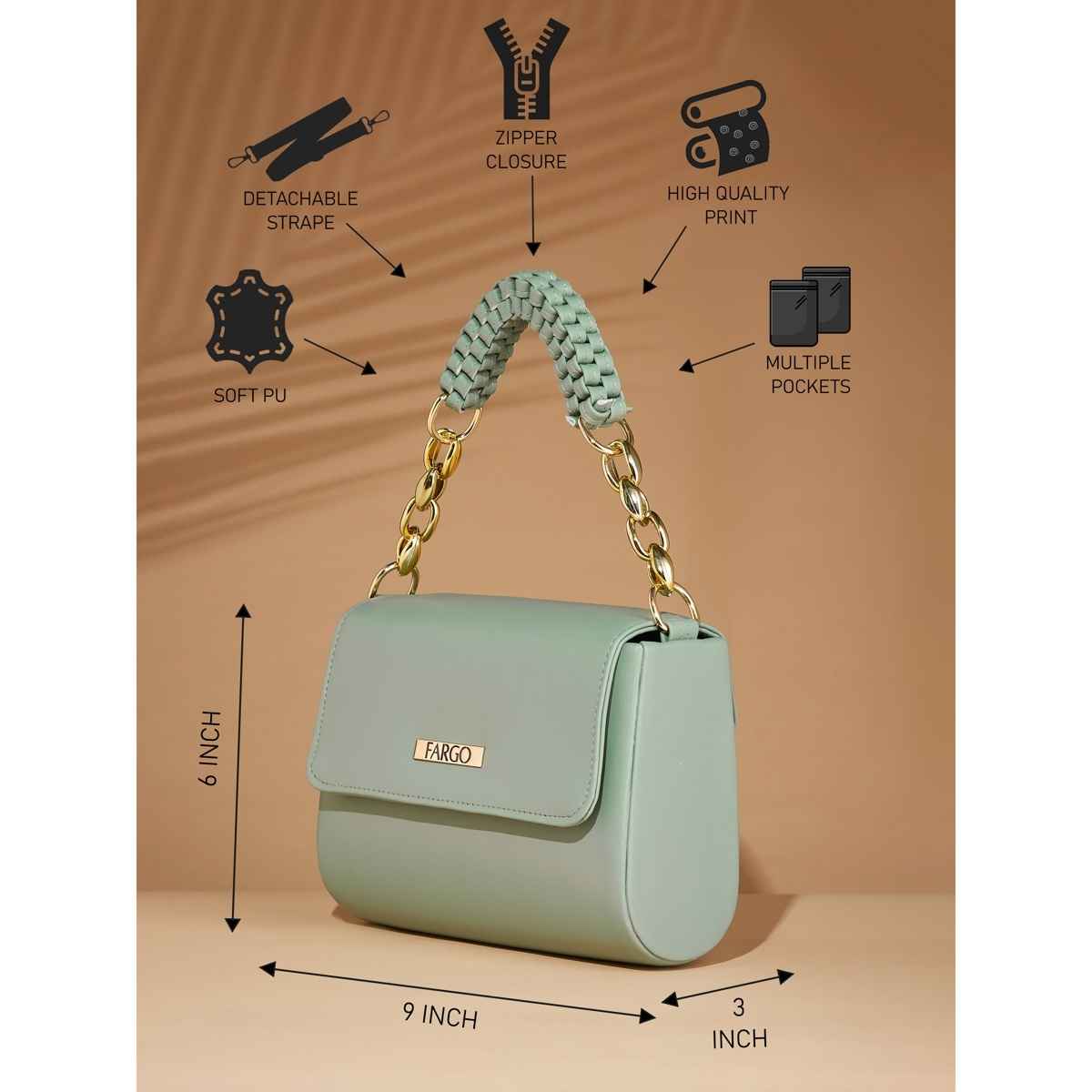 Fargo Women's Sling Bag | Green