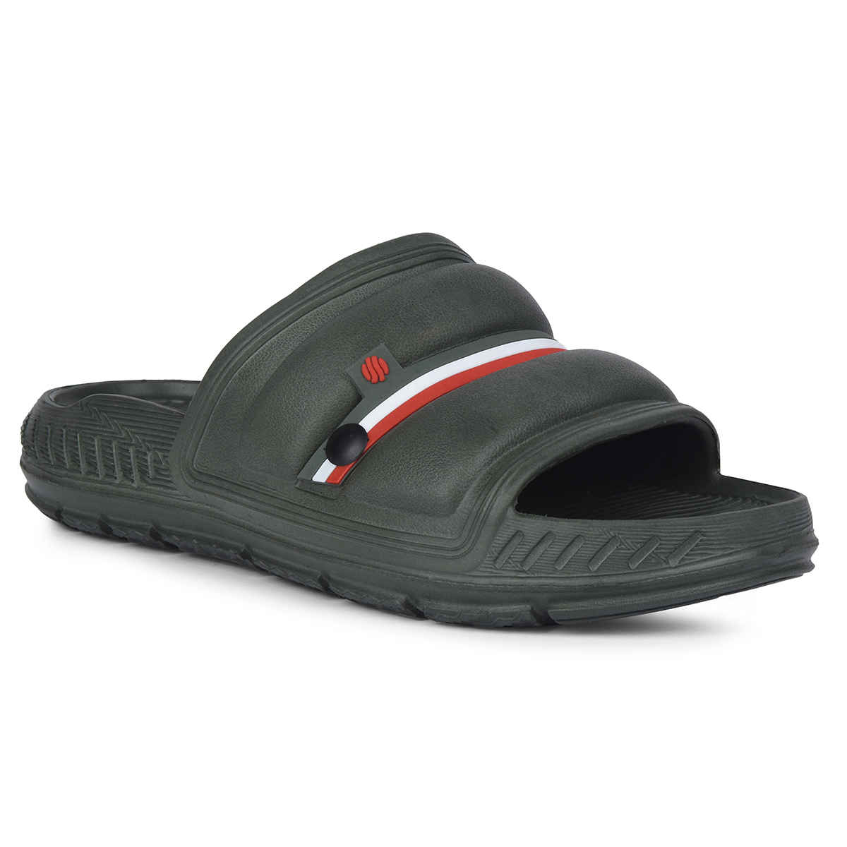 Action Sliders For Men | Ontm-44 Olive - UK-7