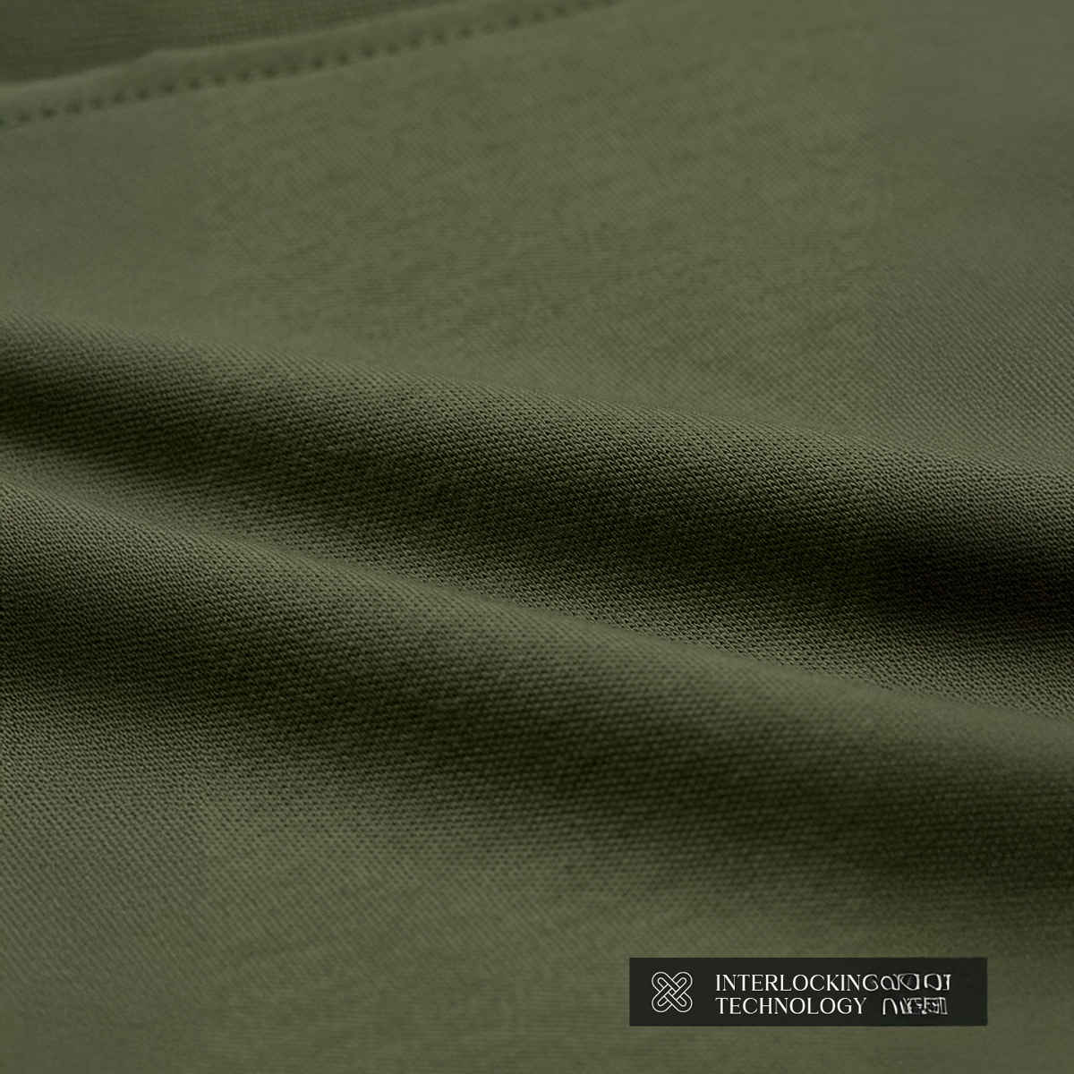 The Souled Store Men's Regular Supima- Light Olive Supima T-shirts | M
