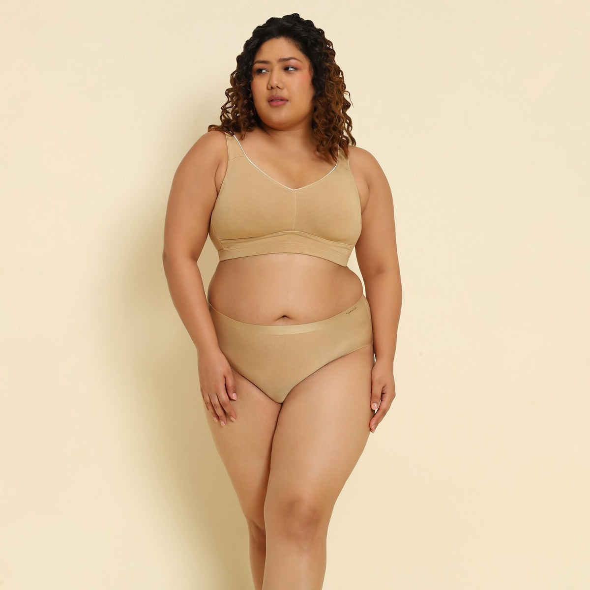 Van Heusen Women Skin Cotton Minimizer Bra - Wireless | Non Padded | Full Coverage - 38C