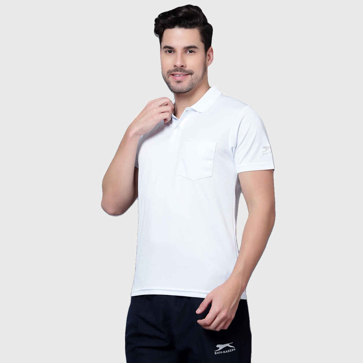 Shiv Naresh Men's T-Shirt | 301 | White - XL