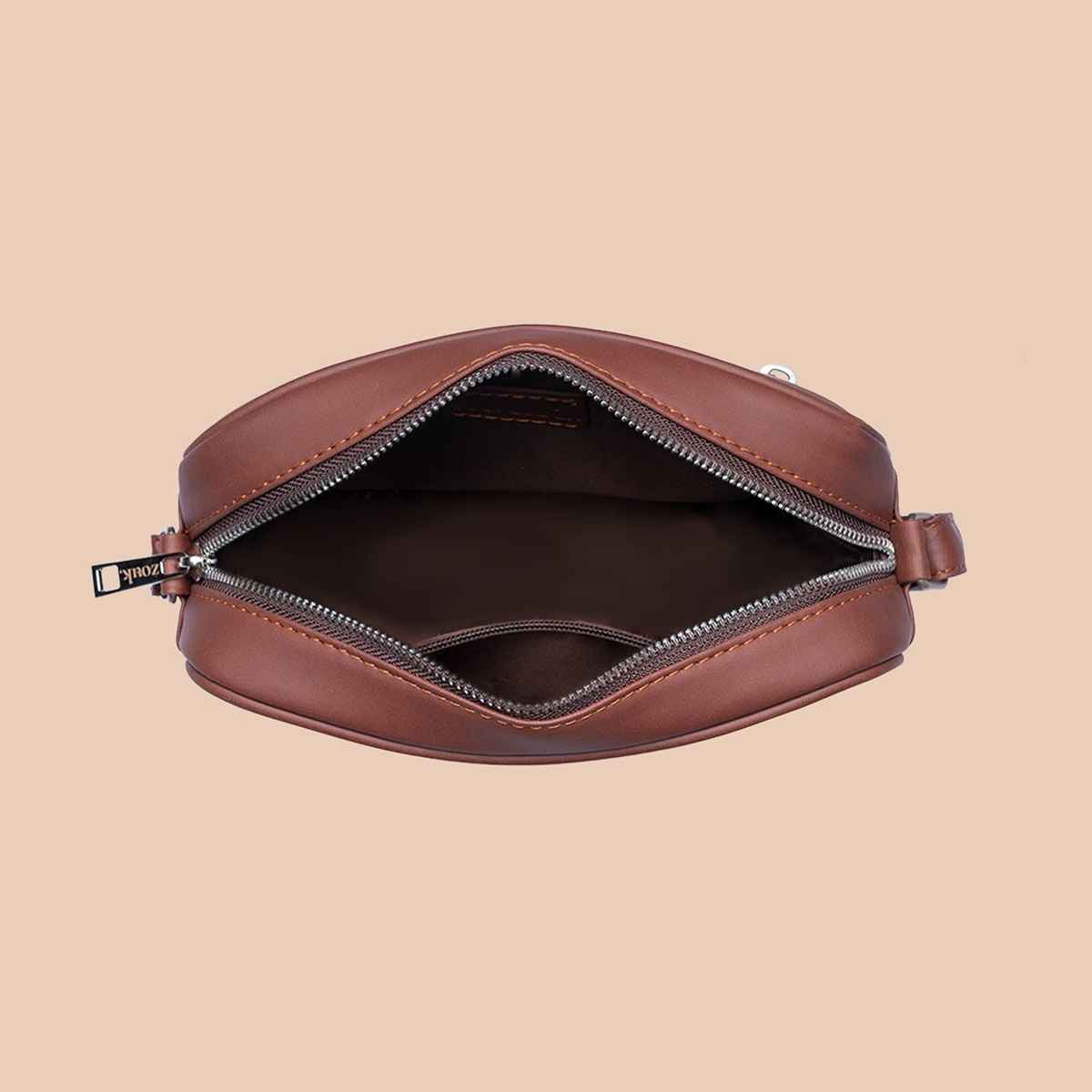 Zouk Women's Vegan Leather Sling Bag | Multicolour