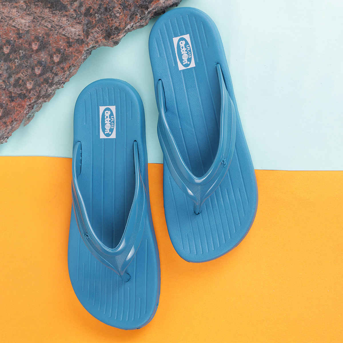 Action Slipper For Women | Lfl-113 Aquamarine - UK-5