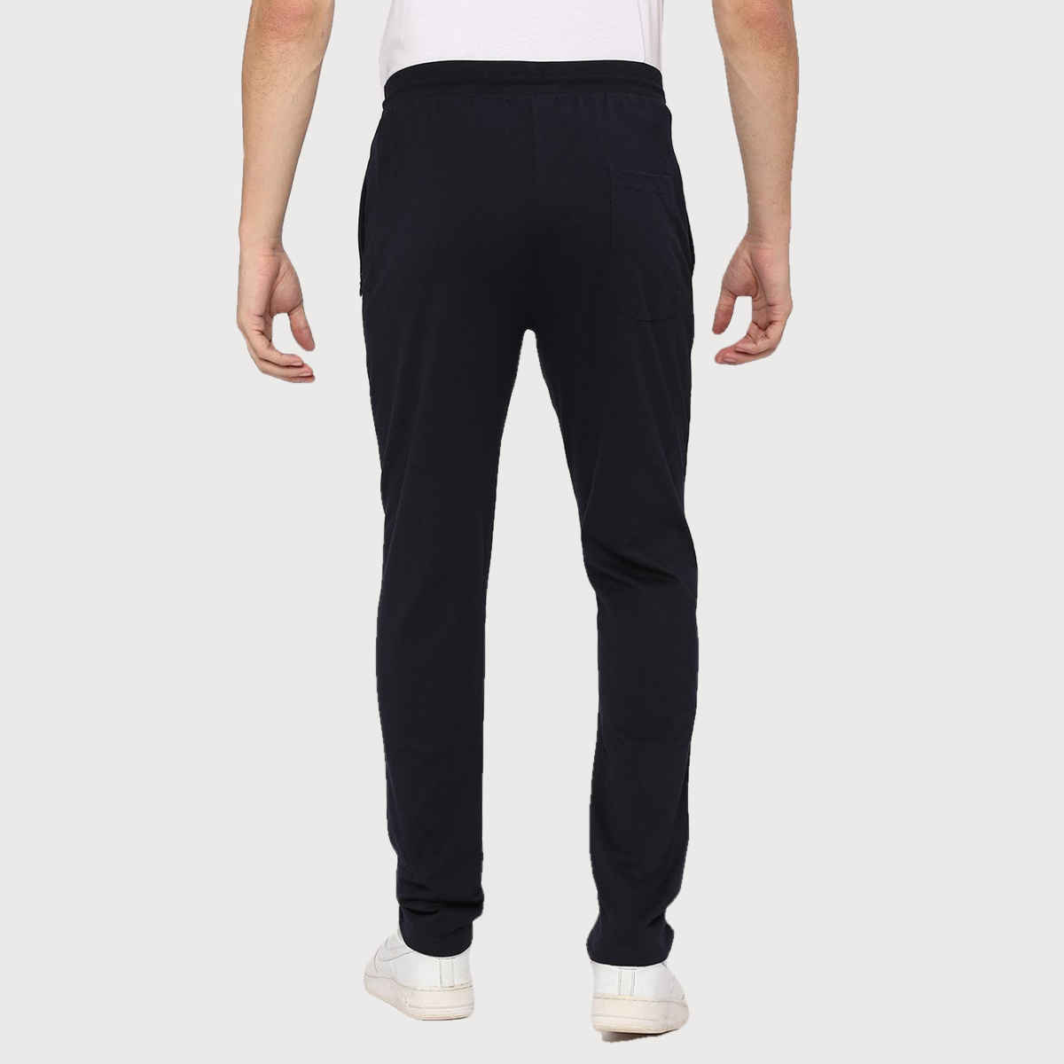 Underjeans by Spykar Men's Knitted Pyjama | Navy - S