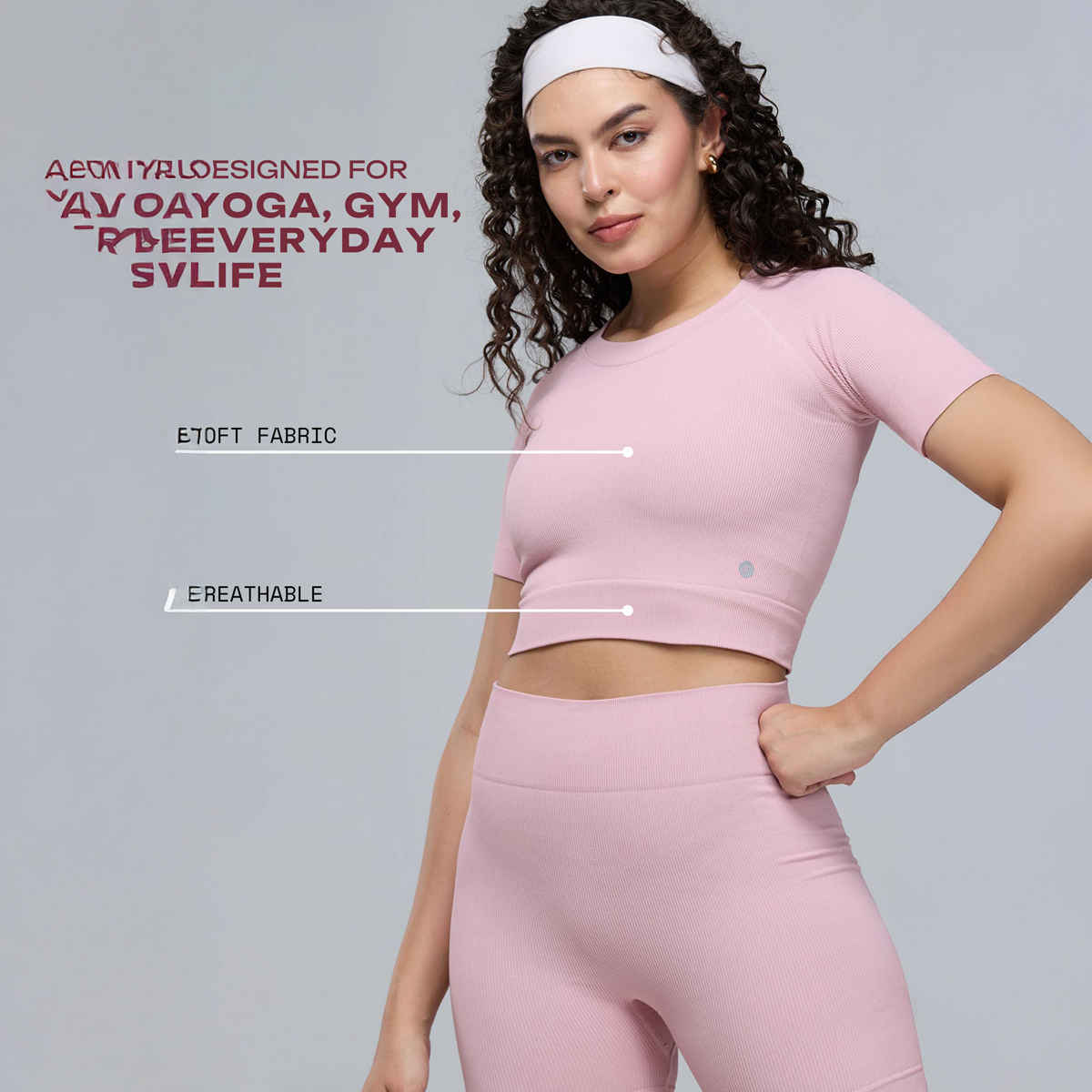 Cava Women's Cropped T-shirt Pulse | Pink - XXL