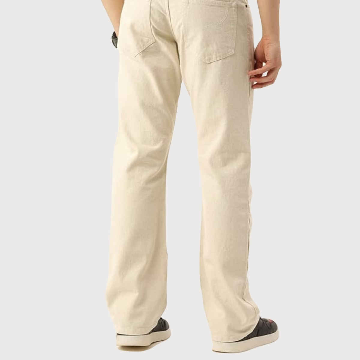 Bene Kleed Men's Bootcut Jeans | Ecru - 30