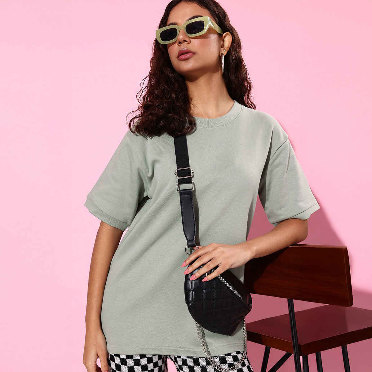 Dillinger Women's Sweatshirt | Dlwmnswt062 | Grey - M