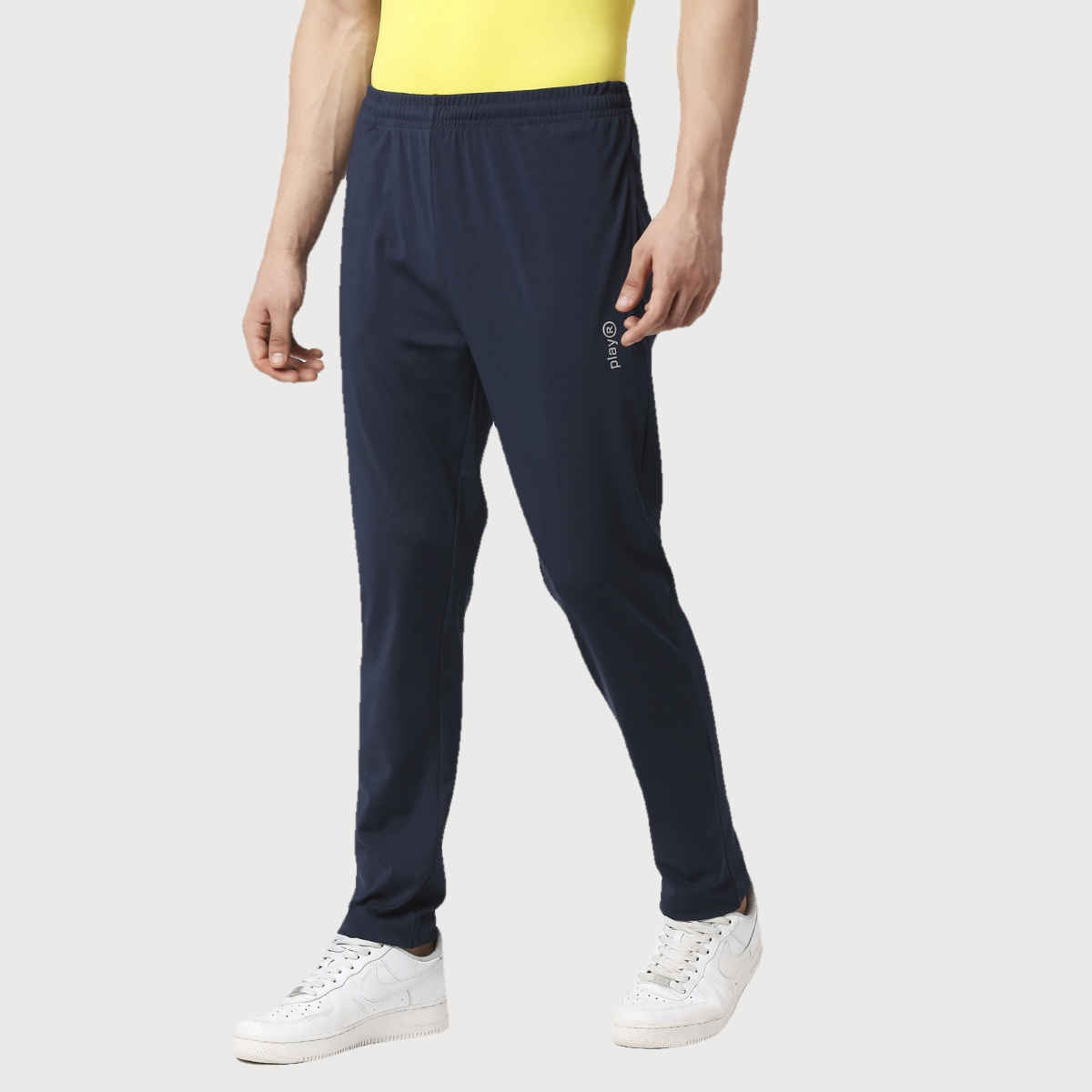 PlayR Men's Running Astor Jogger Polyester | Navy Blue - L