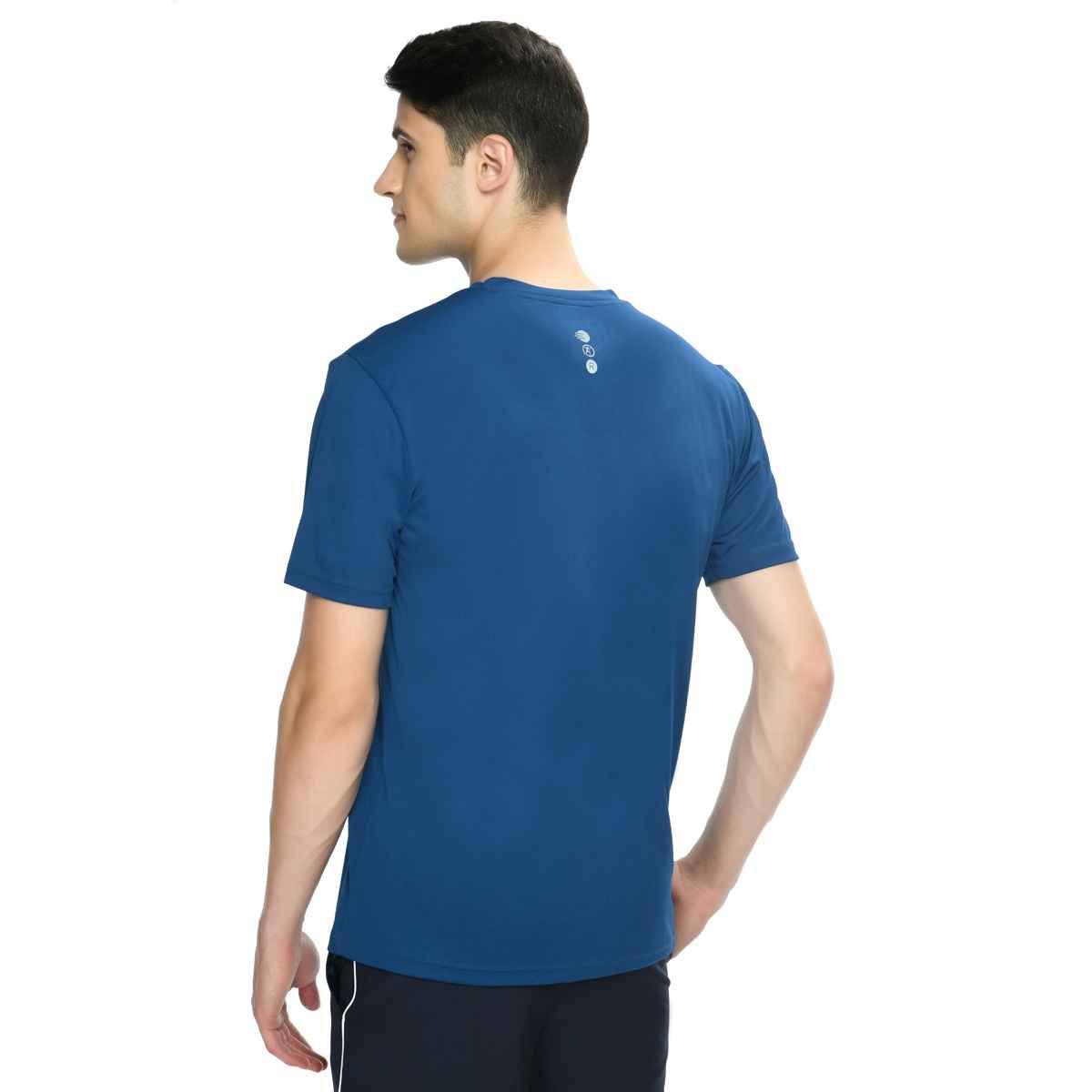 Playr Men's Adult Running Core Run Tee Polyester for All Season | Teal | XL
