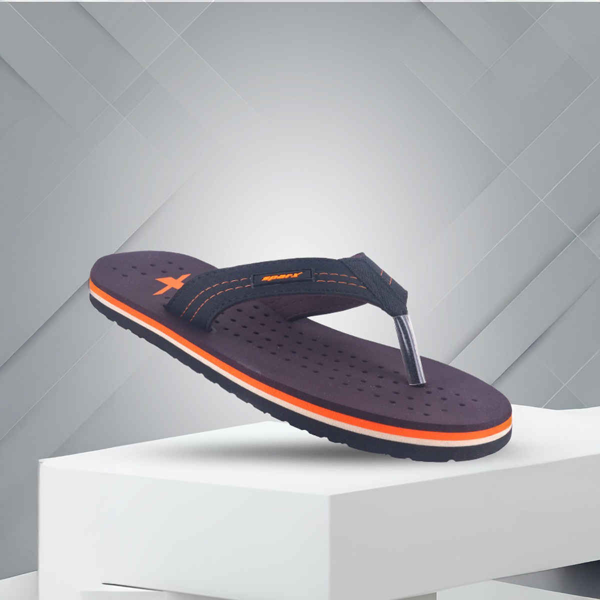 Sparx Slippers SFG-517 Black Brown For Men | 8 UK