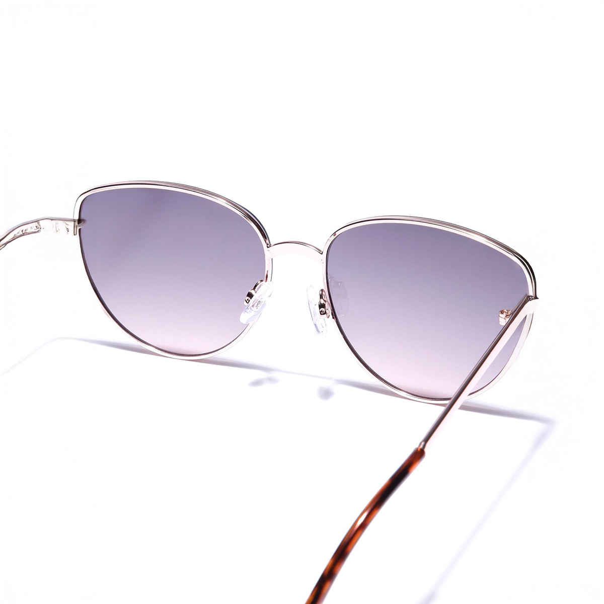 Carlton London Women's Cateye Sunglasses with UV Protected Lens | CLSW176 0xc003af0928 | Rose gold